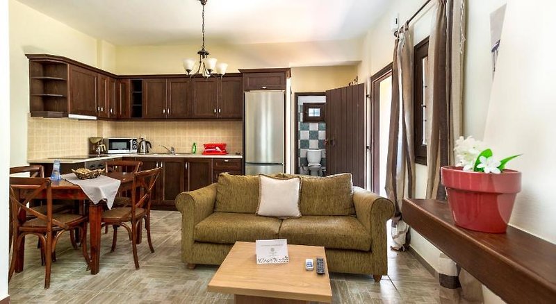 Douliana Villas in Douliana, Chania (Kreta) Lounge/Empfang