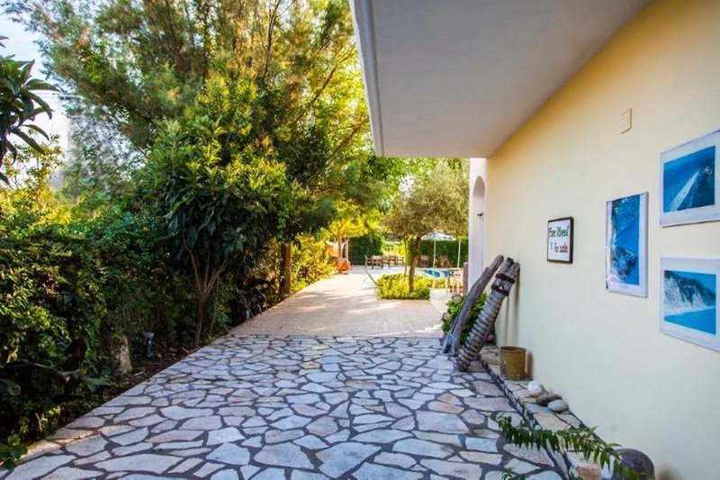 Thanasis Apartments in Lygia, Preveza (Epiros/Lefkas) Terrasse