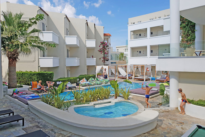 Dimitrios Village Beach Resort & Spa in Rethymno, Heraklion (Kreta) Außenaufnahme