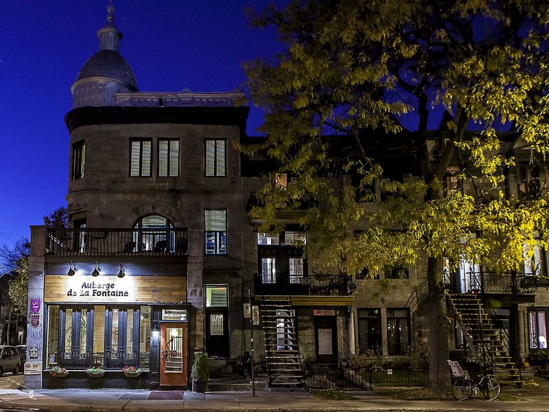 Auberge de La Fontaine in Montreal, Montreal (Trudeau) Außenaufnahme