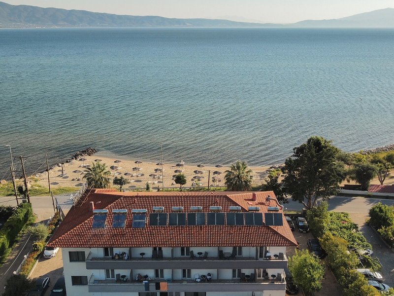 Calma Beach Hotel in Volvi, Thessaloniki (Chalkidiki) Außenaufnahme
