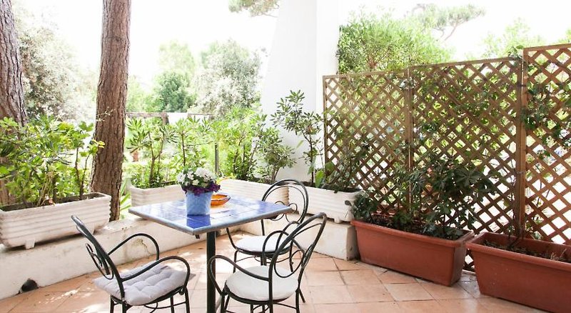 Hotel Il Miraggio in Fregene, Rom-Fiumicino Terrasse