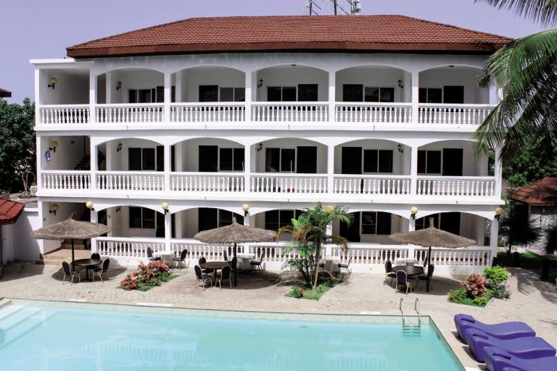 Sarges Hotel in Kololi Beach, Banjul (Gambia) Pool