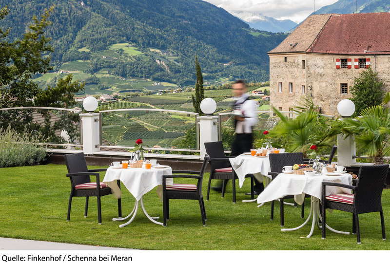 Finkenhof in Schenna, Bolzano Garten