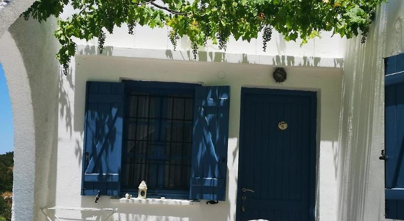 7 Olives Apartments in Almyrida, Chania (Kreta) Terasse
