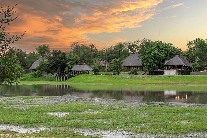 Arathusa Safari Lodge in Sabi Sand Private Game Reserve, Nelspruit (Südafrika) / Kruger National Park Garten