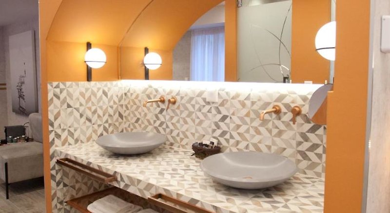 Noufara in Piräus, Athen Badezimmer