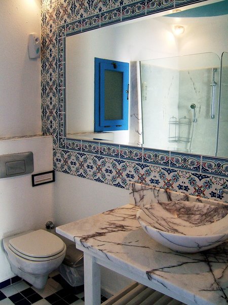 SU HOTEL in Bodrum, Bodrum Badezimmer