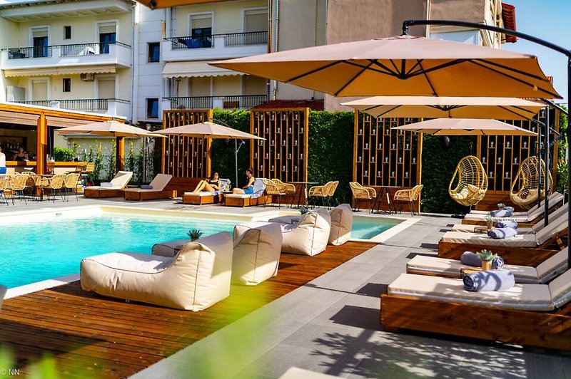 Dafni Plus Hotel in Leptokarya, Thessaloniki (Chalkidiki) Pool