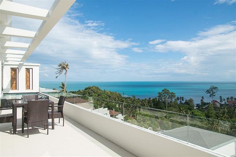 Tropical Sea View Residence in Ko Samui, Koh Samui (Thailand) Terasse