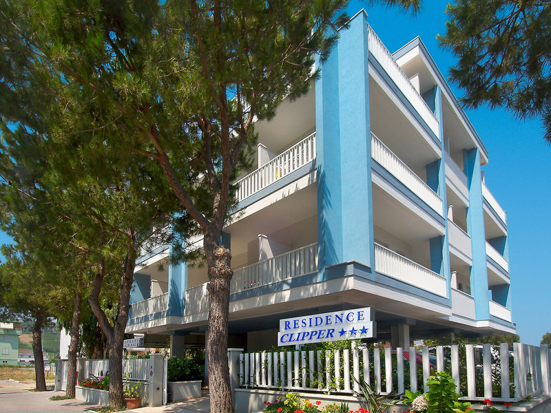 Clipper in Giulianova Lido, Rimini Außenaufnahme