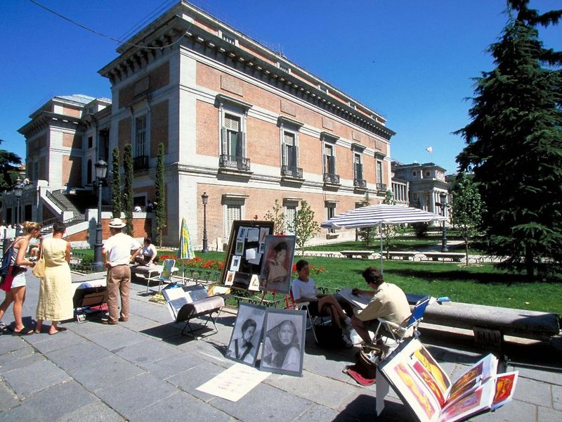 Ibis budget Madrid Aeropuerto in Madrid, Madrid Terrasse