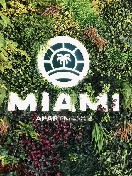 Miami Apartments in San Giljan, Malta Garten