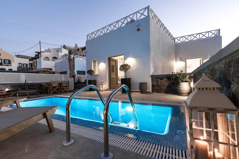 Mathios Luxury Homes in Akrotiri, Santorini Pool