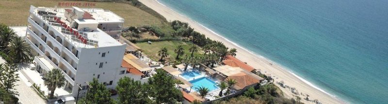 Poseidon Beach Hotel in Kastrosikiá, Preveza (Epiros/Lefkas) Pool