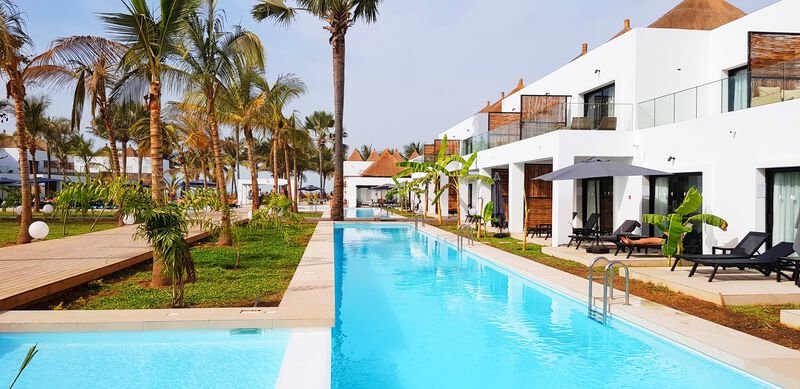 Kalimba Beach Resort in Kotu, Banjul (Gambia) Pool