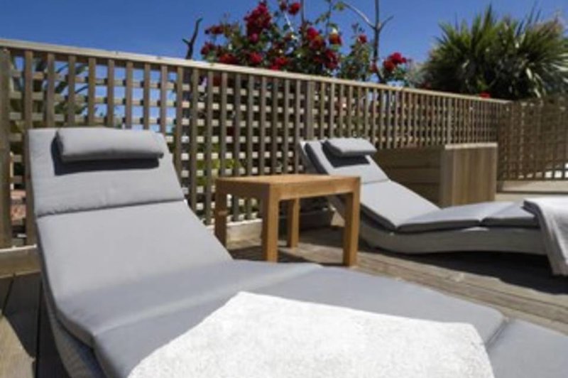 Rinoterra Minho in Caminha, Porto Terrasse