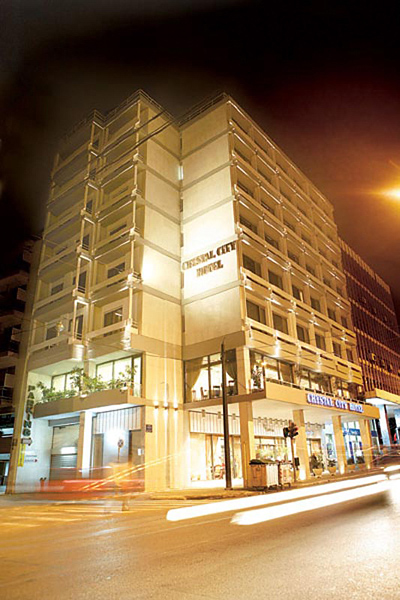 Crystal City in Athen, Athen Außenaufnahme