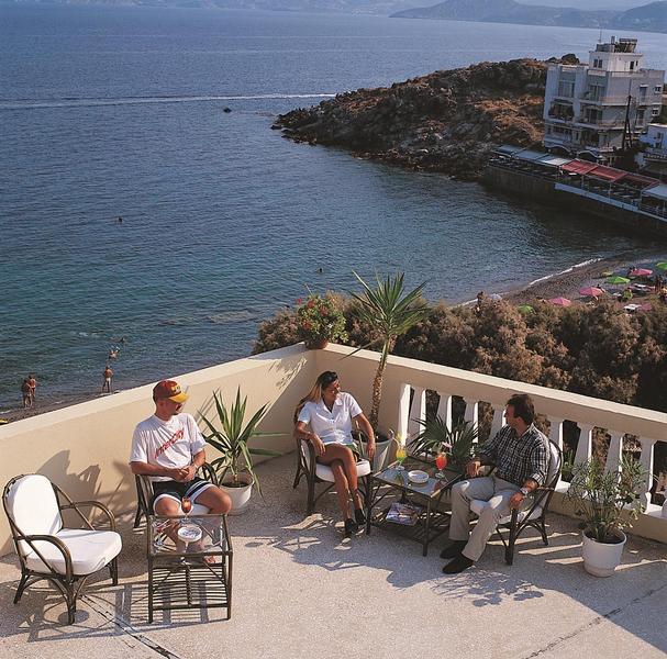 Dimare Apartments in Agios Nikolaos, Heraklion (Kreta) Terasse