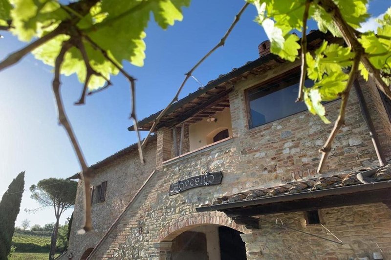 Tenuta Sovestro in San Gimignano, Florenz Außenaufnahme