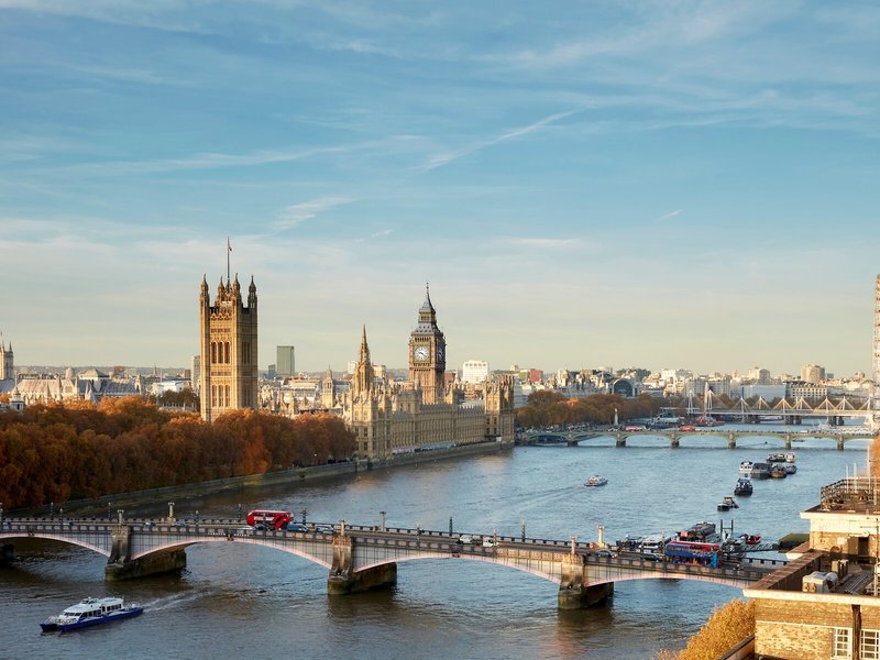 Crowne Plaza London - Albert Embankment in London, London-Heathrow Terrasse