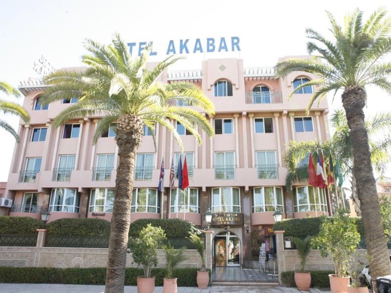 Hotel Akabar in Marrakesch, Marrakesch (Marokko) Außenaufnahme