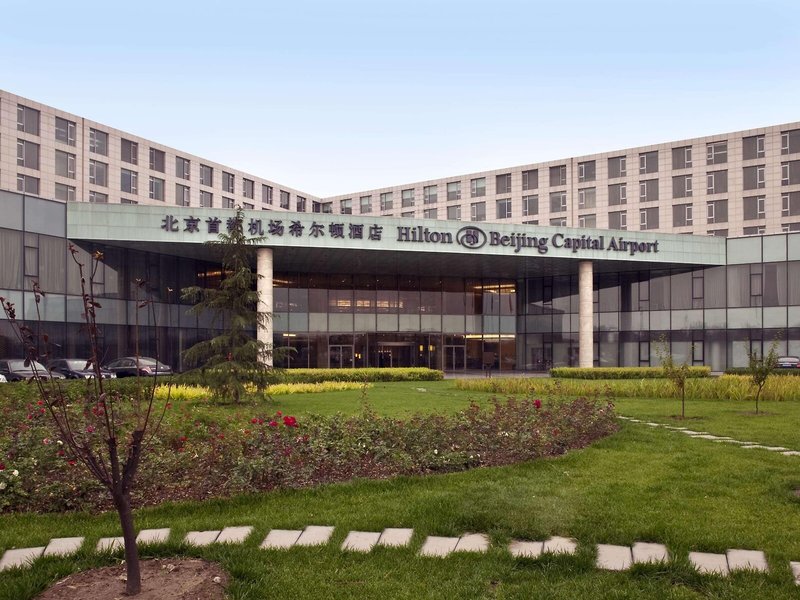 Hilton Beijing Capital Airport in Peking, Peking-Beijing (China) Außenaufnahme
