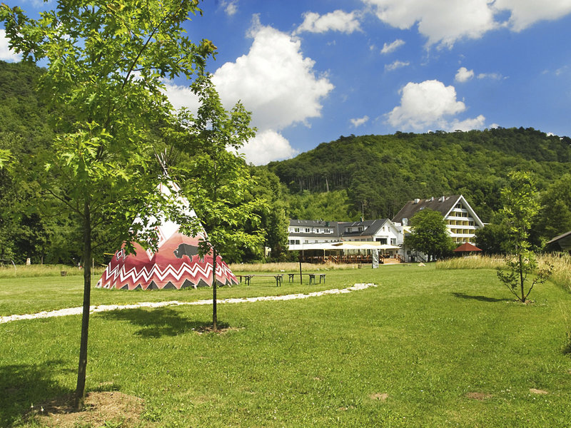 Hotel Krainerhütte in Baden, Außenaufnahme