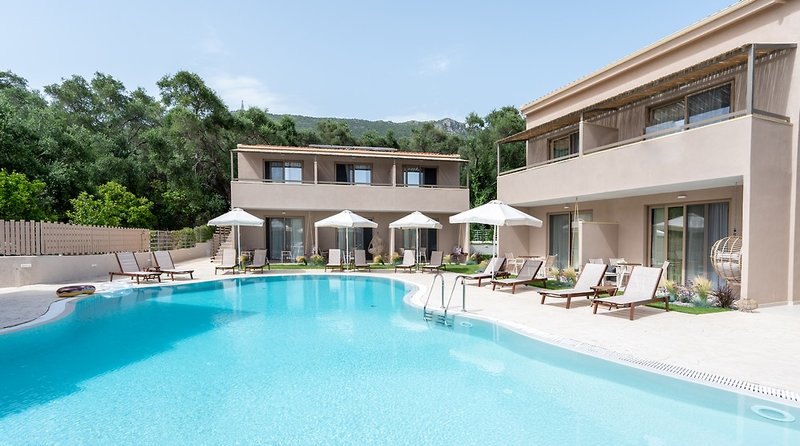 Scarabeo Hotel & Villas Parga in Parga, Preveza (Epiros/Lefkas) Außenaufnahme