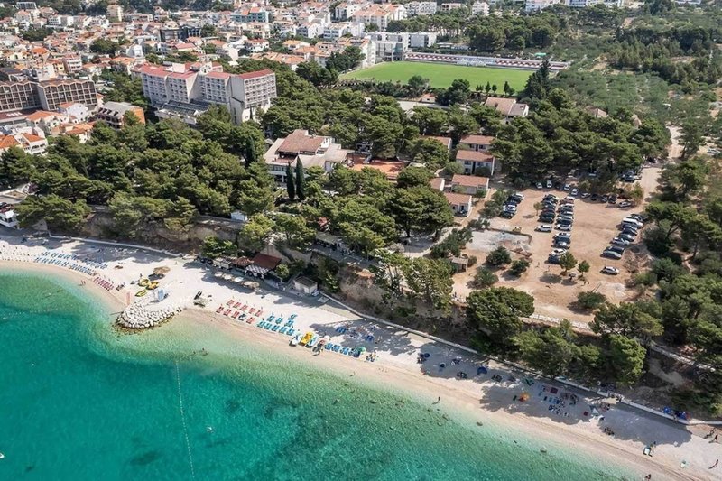 Family Resort Urania in Baka Voda, Split (Kroatien) Außenaufnahme