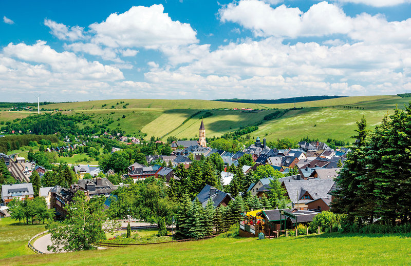 Hotel Miriquidi in Kurort Oberwiesenthal, Dresden (DE) Landschaft