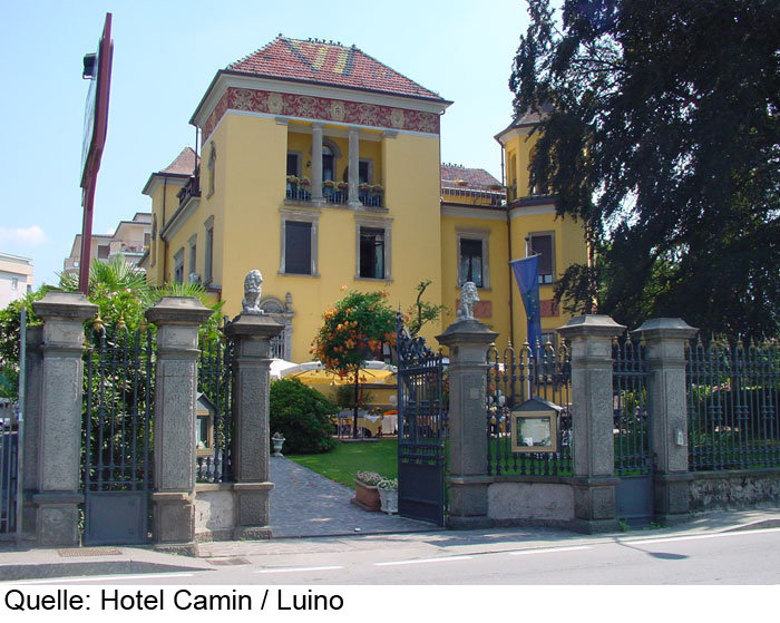 Camin Hotel Luino in Luino, Mailand (Malpensa) Außenaufnahme