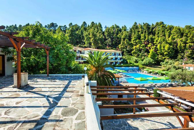 Palladium Hotel in Kryopigi, Thessaloniki (Chalkidiki) Pool