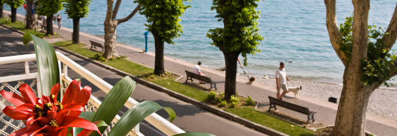 Aurora in Desenzano del Garda, Verona Strand
