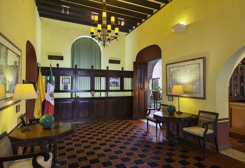 Hacienda Puerta Campeche in Campeche City, Cancun Lounge/Empfang