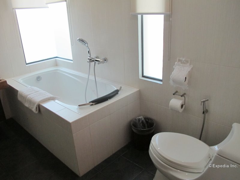 Infinity Resort in Puerto Galera, Manila (Phillippien) Badezimmer