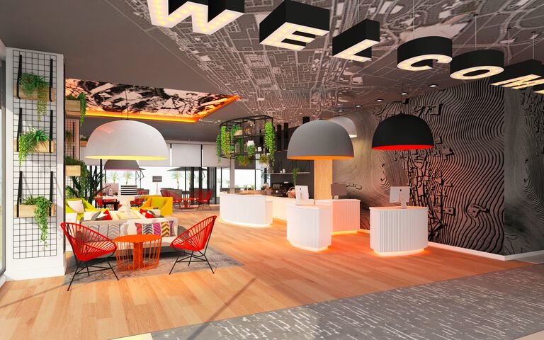 ibis Styles Dubai Airport Hotel in Dubai, Dubai Lounge/Empfang
