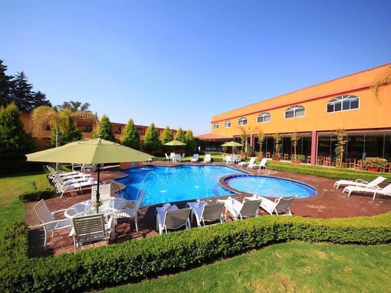 Hotel GS Quinto Sol in San Juan Teotihuacán, Mexiko-Stadt (Mexico) Außenaufnahme
