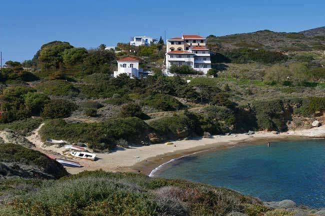 Nora Norita Studios in Batsi, Mykonos Außenaufnahme