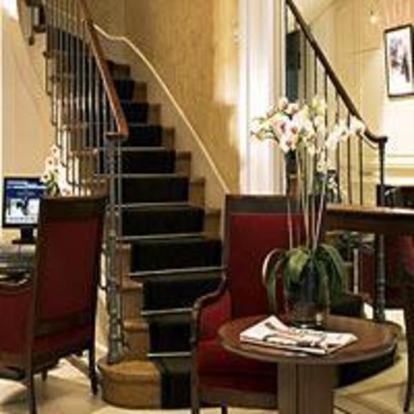 Hotel Unic Renoir Saint-Germain in Paris, Paris-Charles De Gaulle Lounge/Empfang