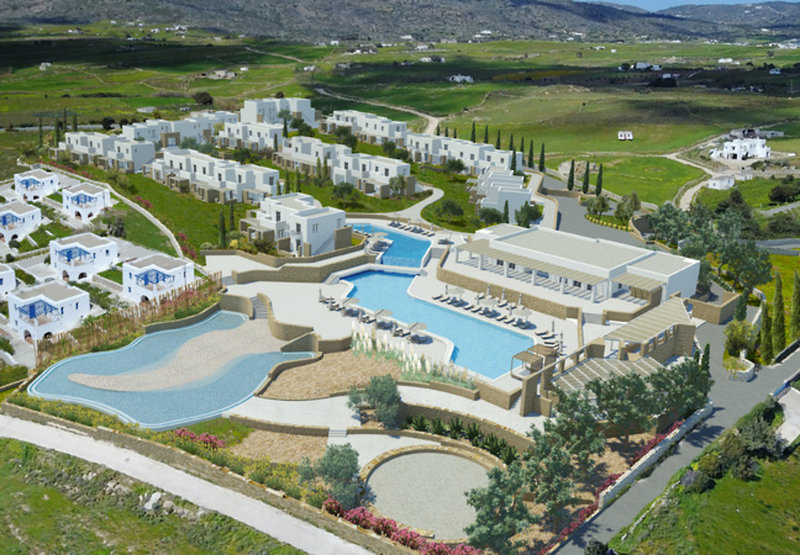 Summer Senses Luxury Resort in Paros, Santorini Außenaufnahme