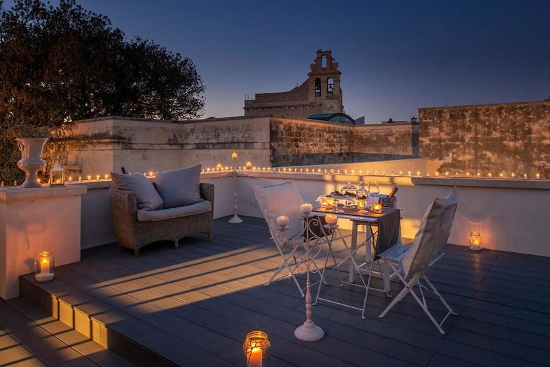 Palazzo Sant'Anna in Lecce, Bari Terrasse