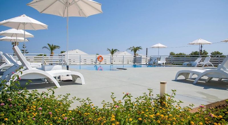 Evelyn Hotel in Stavros, Chania (Kreta) Strand