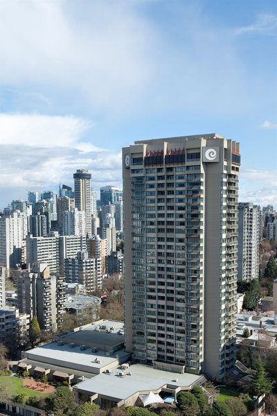 Coast Plaza Hotel in Vancouver, Vancouver Stadtansicht