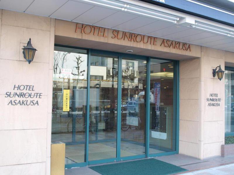 Sunroute Asakusa in Tokio, Tokyo (New Int.,Japan) Außenaufnahme