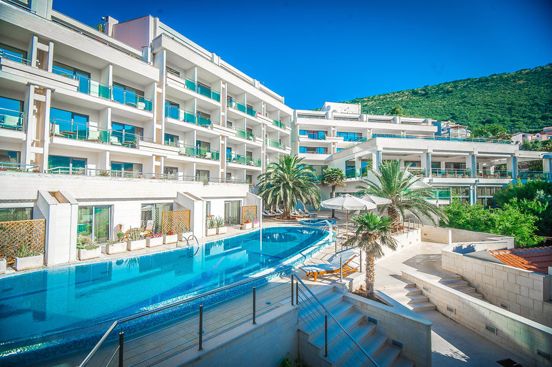 Monte Casa Spa & Wellness in Petrovac, Dubrovnik (Kroatien) Außenaufnahme