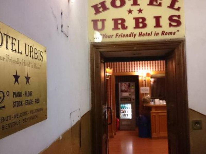 Urbis Hotel in Rom, Rom-Alle Flughäfen Außenaufnahme