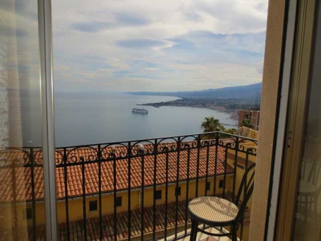 Elios in Taormina, Catania Terasse