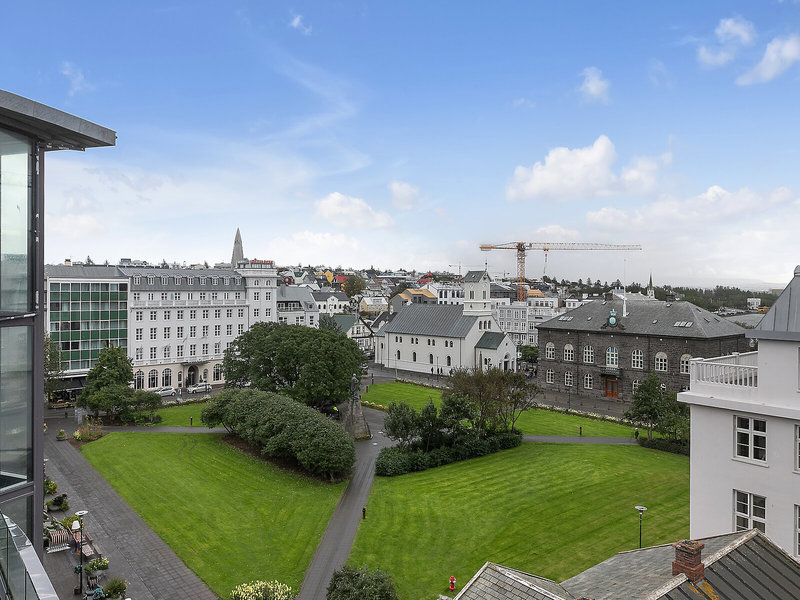 City Center in Reykjavik, Reykjavik (Island) Garten