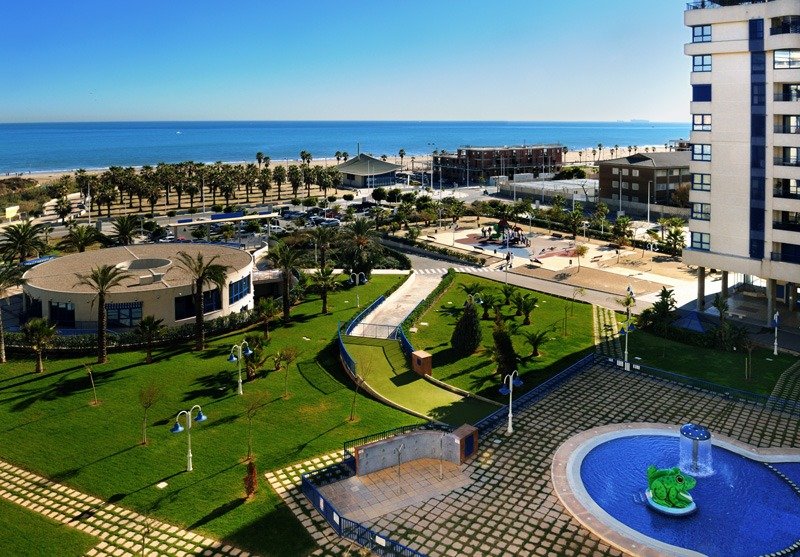 Patacona Resort in Alboraya, Valencia Garten